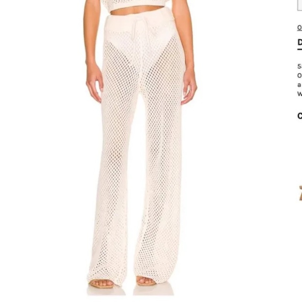 WeWoreWhat Crochet Pants
